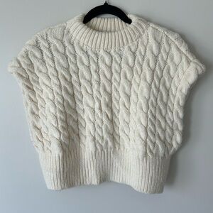 Zara Cropped Sweater Vest/Tank Top
